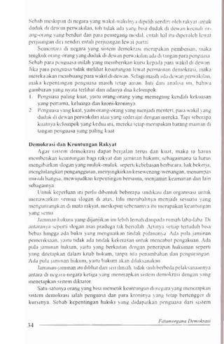 Aktivis partai dan dosa dosa pemilu