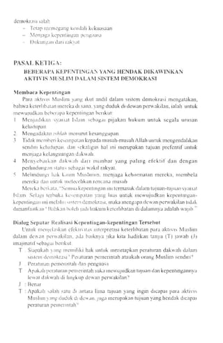 Aktivis partai dan dosa dosa pemilu