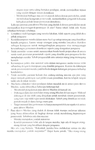 Aktivis partai dan dosa dosa pemilu