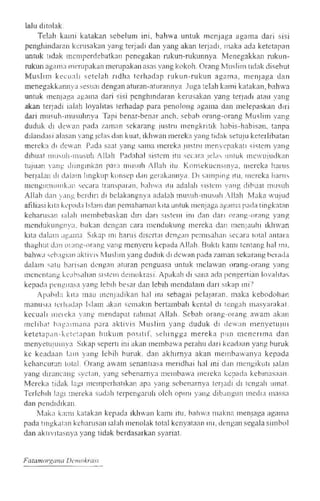 Aktivis partai dan dosa dosa pemilu