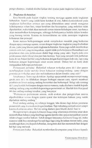 Aktivis partai dan dosa dosa pemilu