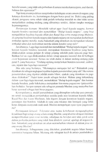 Aktivis partai dan dosa dosa pemilu