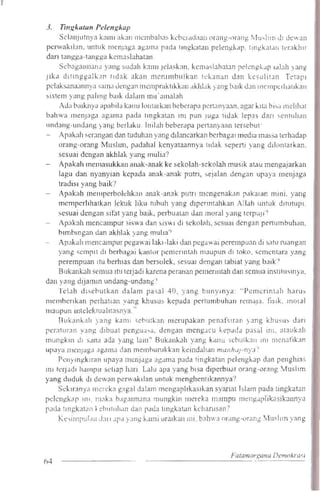 Aktivis partai dan dosa dosa pemilu