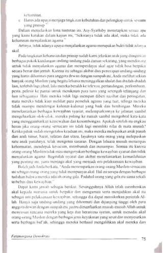 Aktivis partai dan dosa dosa pemilu
