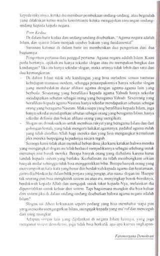 Aktivis partai dan dosa dosa pemilu