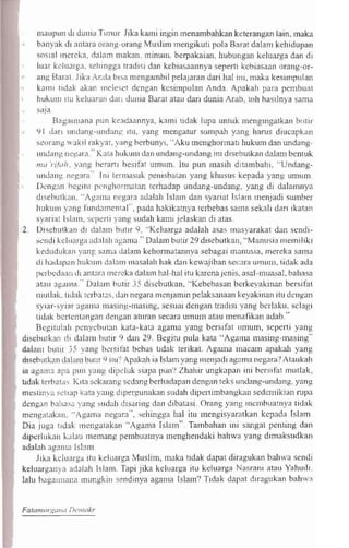Aktivis partai dan dosa dosa pemilu