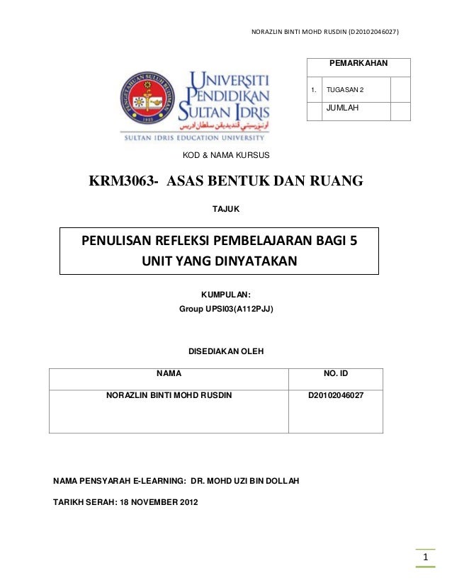 Aktiviti berasaskan tajuk bentuk dan ruang