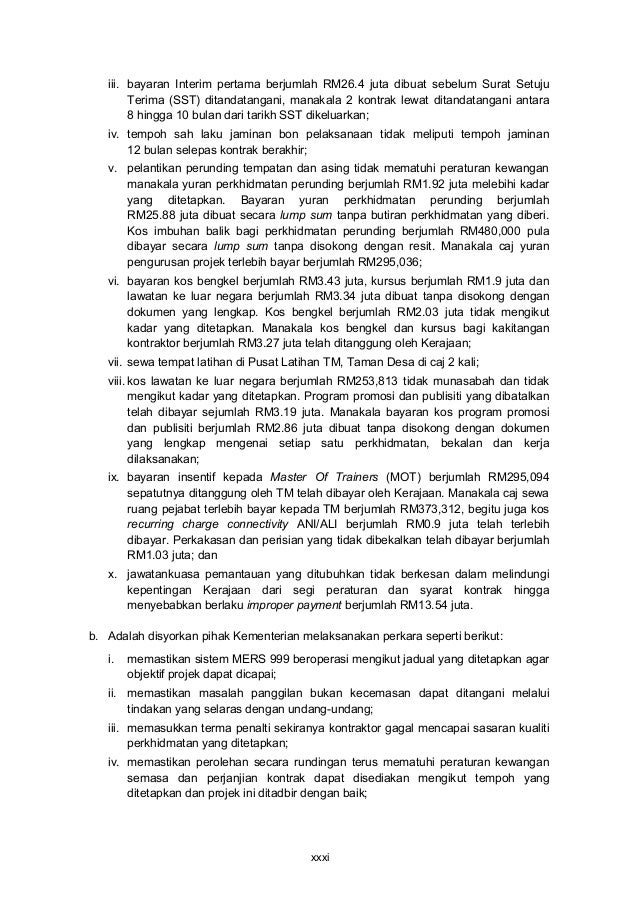 Laporan Ketua Audit Negara 2015 Siri 2