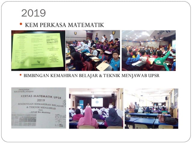 Aktiviti Panitia Matematik 2019 2023 Ppt