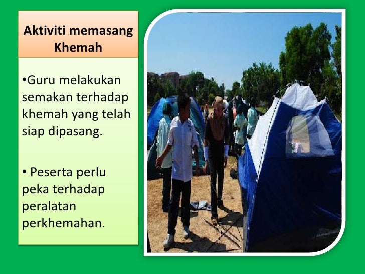 Aktiviti Pasang Khemah Slideshare