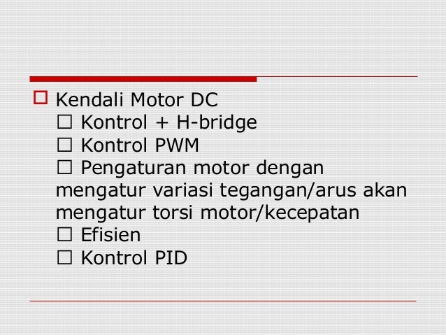Aktuator pada robot