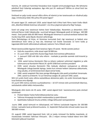 Vabariigi aastapäeva aktus PDF