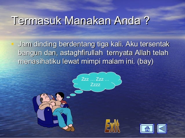 Aku Tidak Lebih Dulu Ke Surga