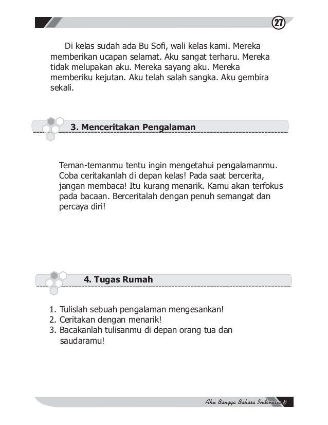 Aku bangga bahasa indonesia kelas 3 - ismoyo