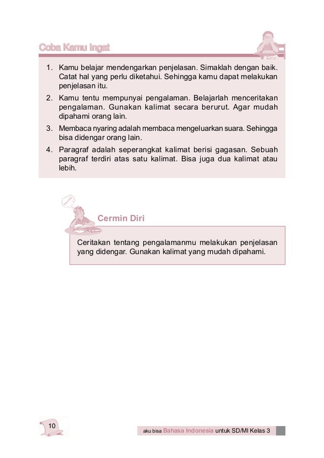 bahasa indonesia kelas 3 sd bahasa indonesia kelas 3 sd