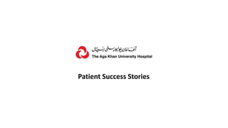 Patient Success Stories
 