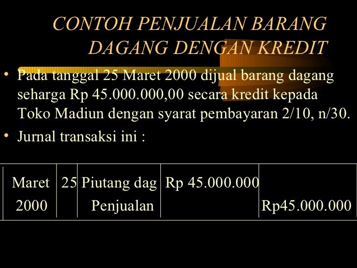 Akuntansi Karakteristik Transaksi Perh Dagang Akuntansi Karakteristik Transaksi Perh Dagang