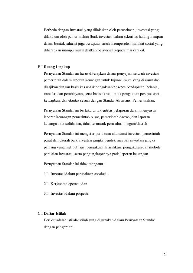 Akuntansi Investasi