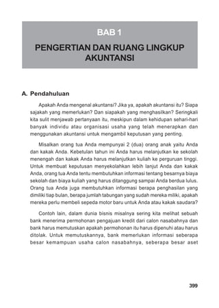 Mengapa dunia bisnis usaha memerlukan informasi akuntansi
