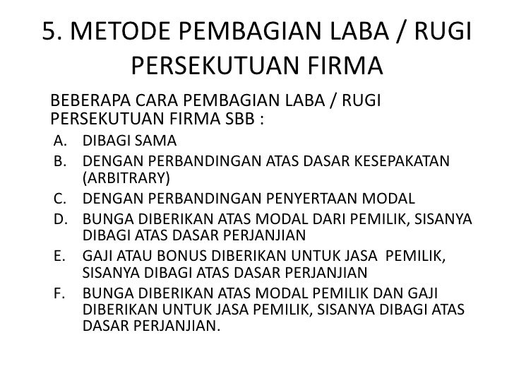 Contoh Soal Pembagian Laba Firma - Contoh Top Contoh Soal Pembagian Laba Firma - Contoh Top