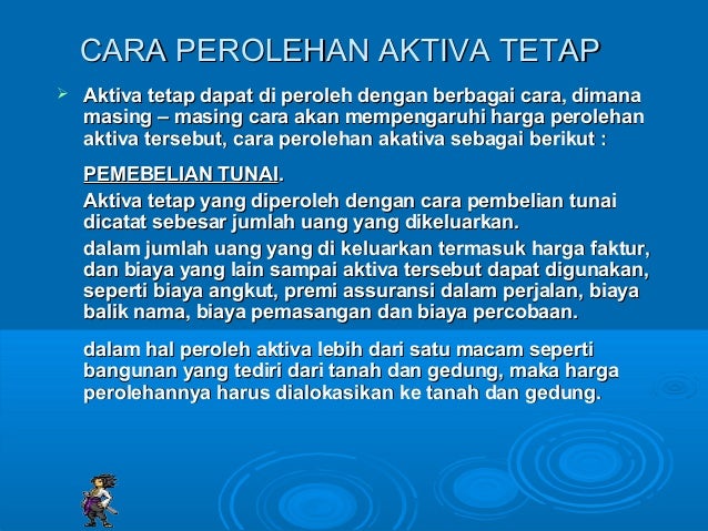 Akuntansi penanaman modal dalam saham dan dana & aktiva tetap berwujud