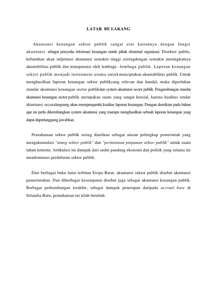 21++ Contoh Soal Essay Akuntansi Sektor Publik Kumpulan
