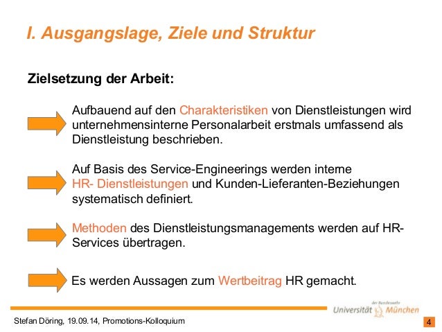 Die Personalabteilung als Dienstleister
