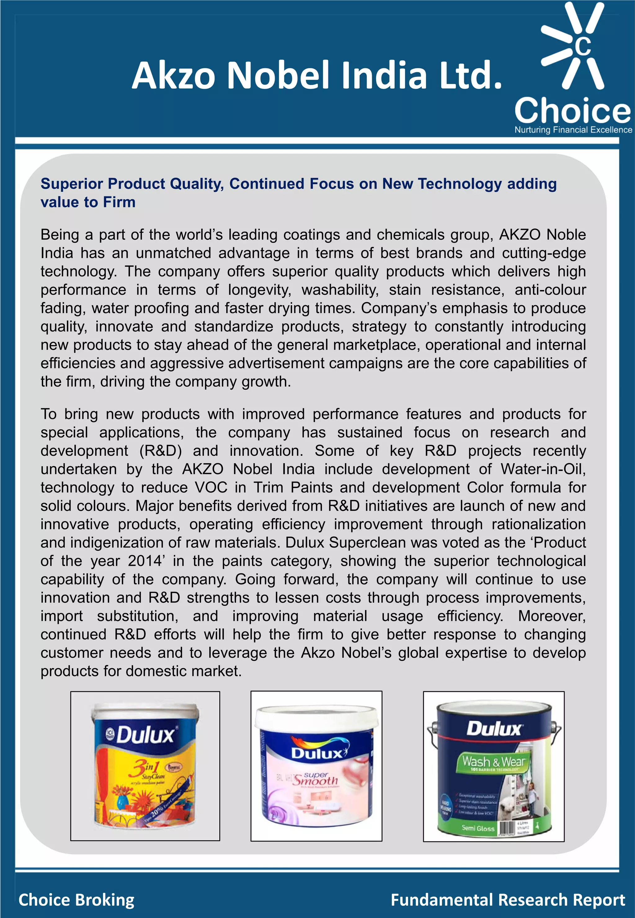 Akzo Nobel India Ltd. PDF