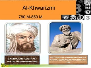 Al-Khwarizmi
780 M-850 M
 
