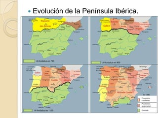    Evolución de la Península Ibérica.
 
