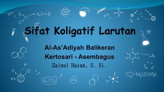 Al-As’Adiyah Balikeran
Kertosari - Asembagus
Zainul Hasan, S. Si.
 