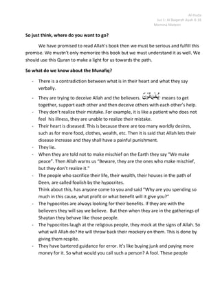 كفر their characteristic: they deny -and what is for them?  - There is no difference whether you warn them or not. They are deprived of guidance. 