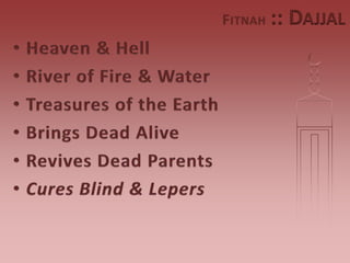 F ITNAH   :: DAJJAL
 