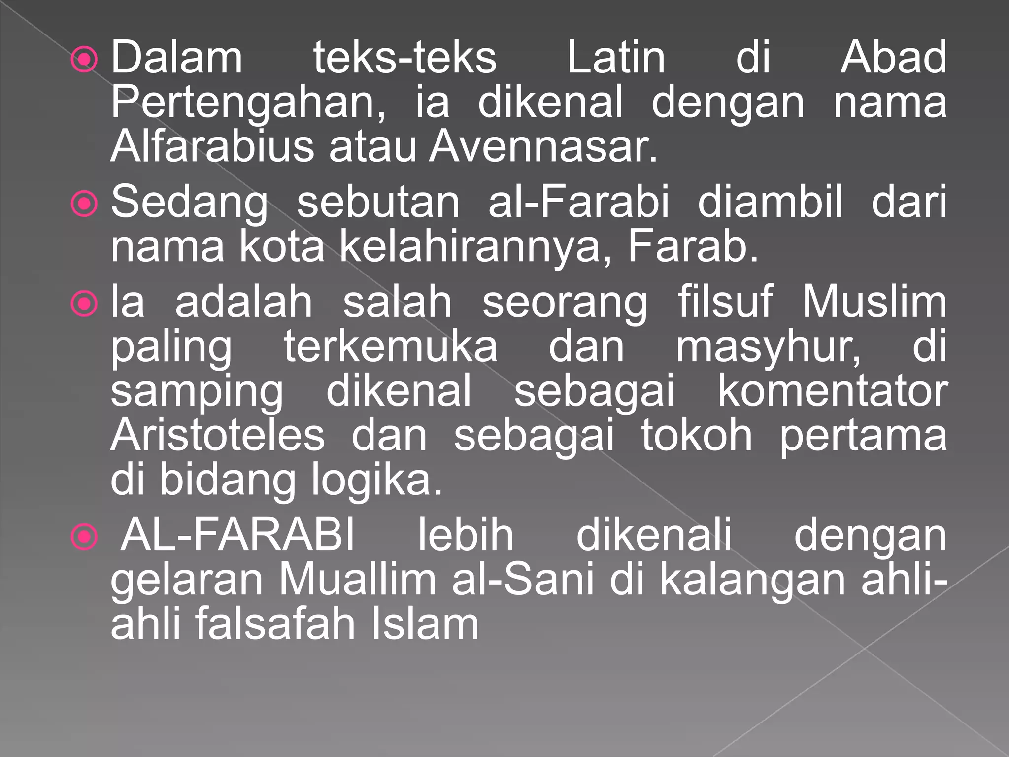 Al farabi | PPTX