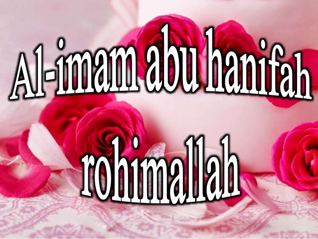 Al Imam Abu Hanifah Rohimallah Pqs Tingkatan 4