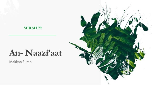 Surah Al Naziat Power Point