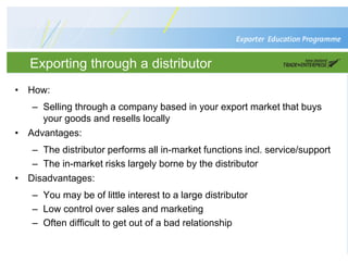 Export Difficulty Planning for Export Success | PPTX