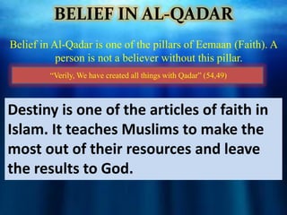al-qadr Devine Decree and Destiny in islam.pdf