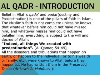 al-qadr Devine Decree and Destiny in islam.pdf