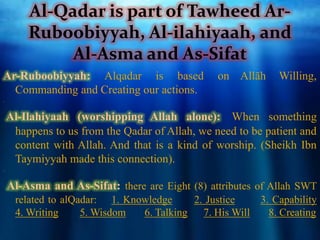 al-qadr Devine Decree and Destiny in islam.pdf