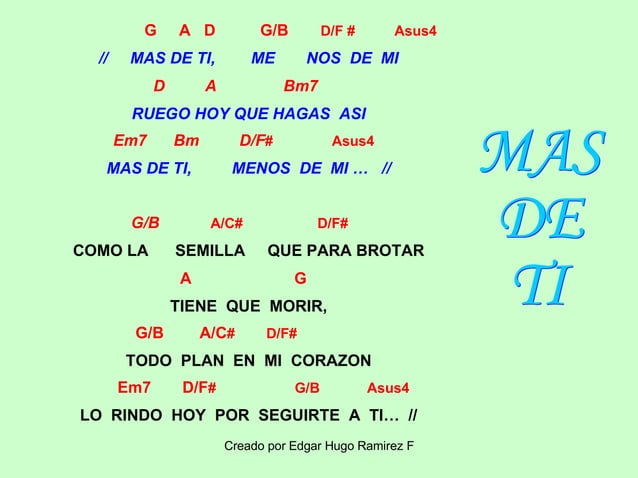Al Que Esta Sentado En El Trono Y Al Cordero Sea La Gloria, La Honra Y