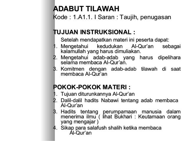 Al quran dan 'ulumul qur'an kosasih