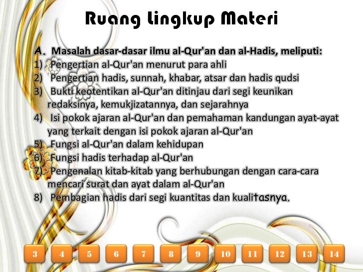 Al qur�an hadits ma.sma