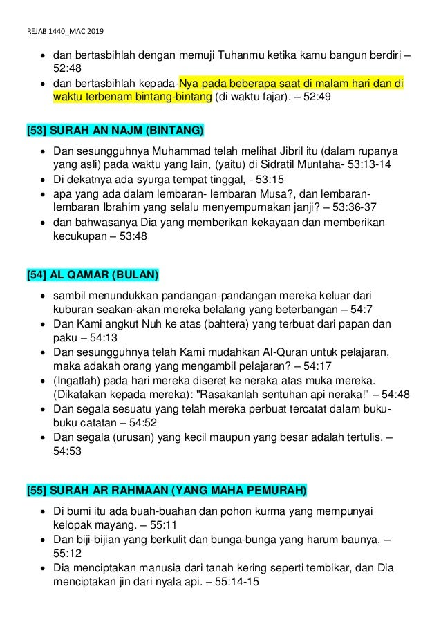 Al Quran Isi Kandungan