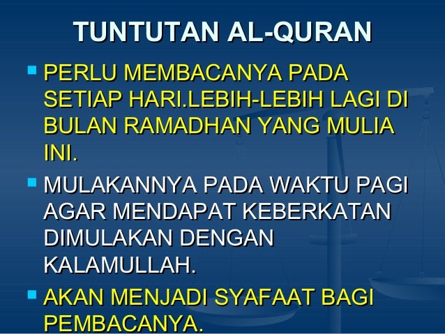 Al Quran Panduan Hidup