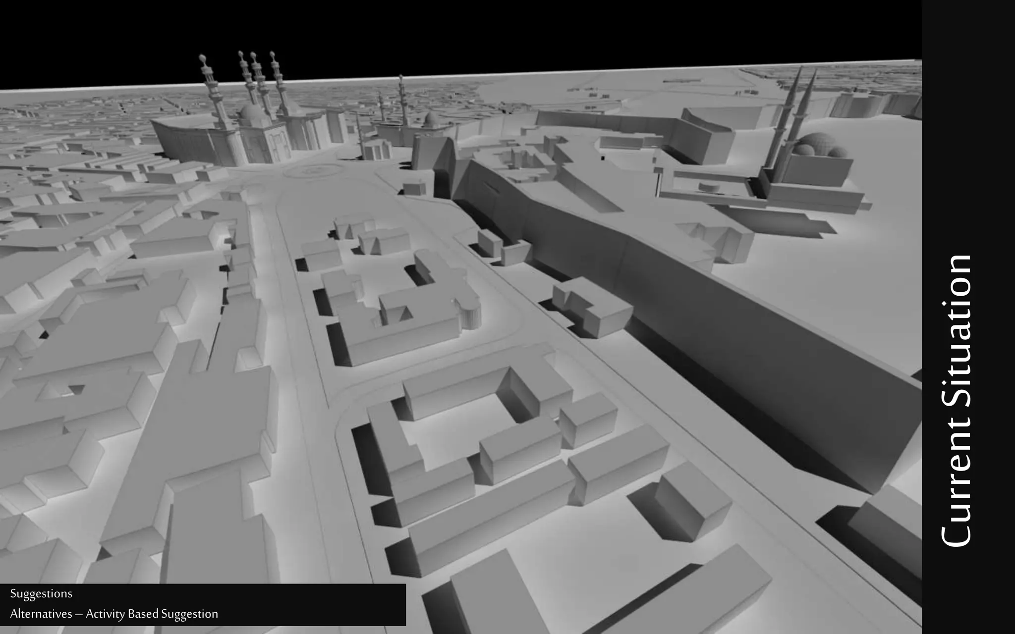 Suggestions
Alternatives– Activity BasedSuggestion
CurrentSituation
 