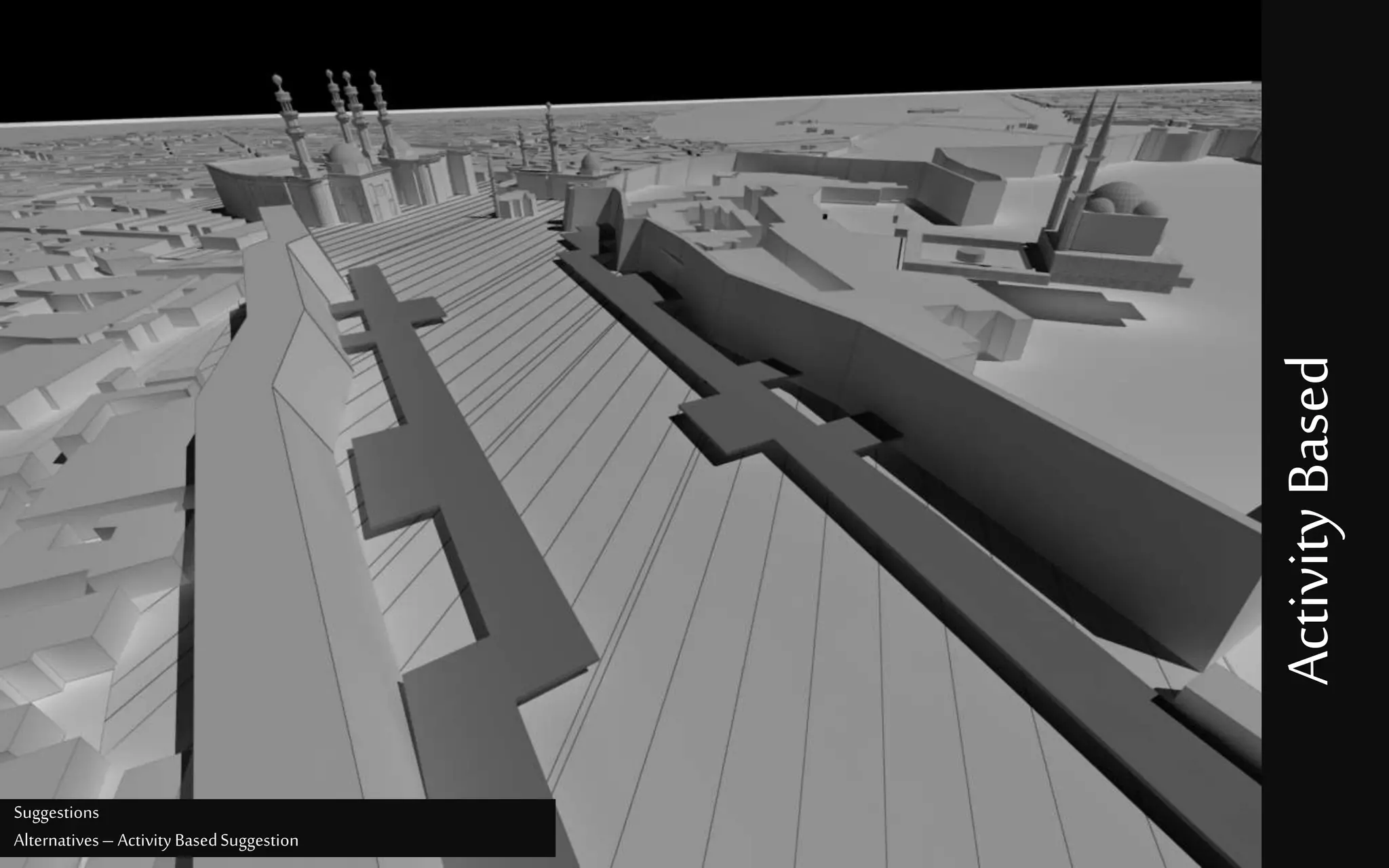 Suggestions
Alternatives– Activity BasedSuggestion
ActivityBased
 