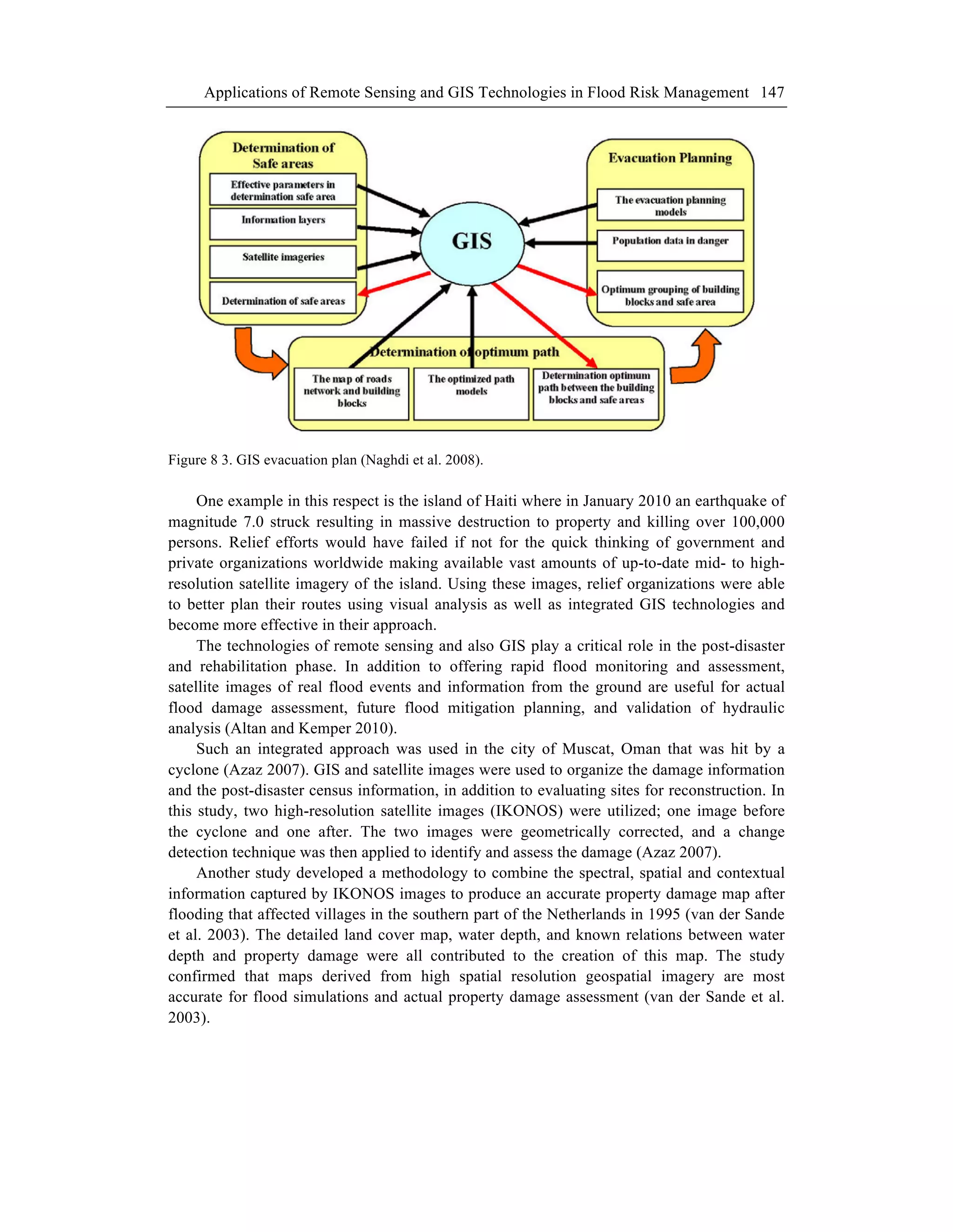 APPLICATIONS OF REMOTE SENSING AND GIS TECHNOLOGIES IN FLOOD RISK ...