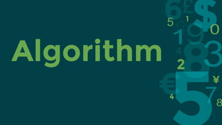 Algorithm and Complexity-Lesson 1.pptx | Programming Languages | Computing