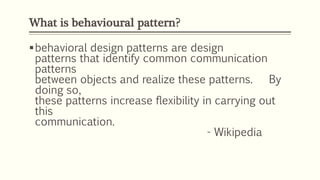 Design Pattern Template Method in Java | PPTX